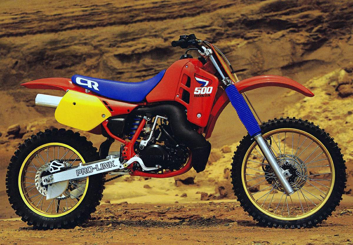 Honda CR 500R (1987) technical specifications